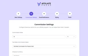 Easy Setup Wizard Screen 1