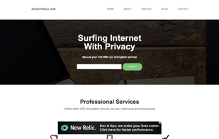 anonymouslink.org screenshot 1