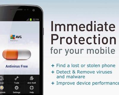 avg mobilation antivirus 100% бесплатный Windows Phone