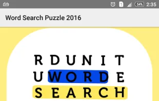 Word Search Puzzle 2016 screenshot 1
