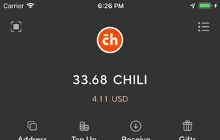Chiliwallet screenshot 2