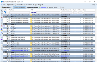 Duplicate Files Search &amp; Link screenshot 1