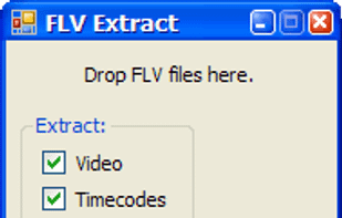 FLV Extract screenshot 1