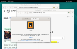 Tunnel Browser screenshot 1