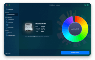 Disk Space Analyzer screenshot 1