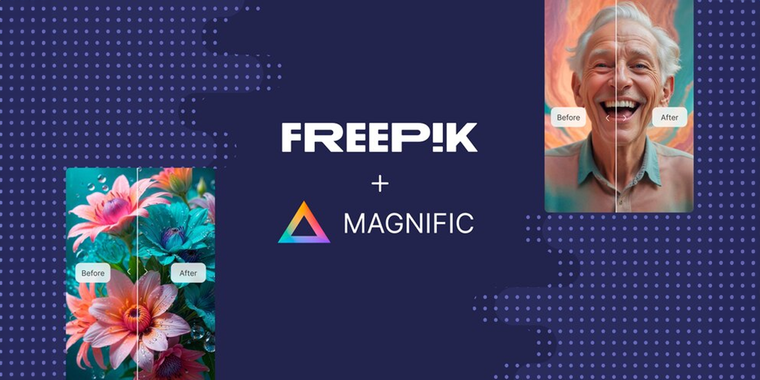 Freepik acquires AI image upscaler Magnific in strategic move towards AI expansion image