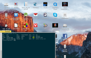 Black Lab Linux screenshot 1