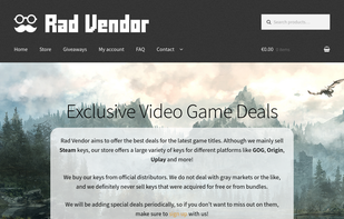 Rad Vendor screenshot 1