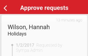 Sympa HR screenshot 2