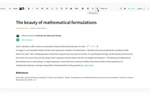 Authorea screenshot 1