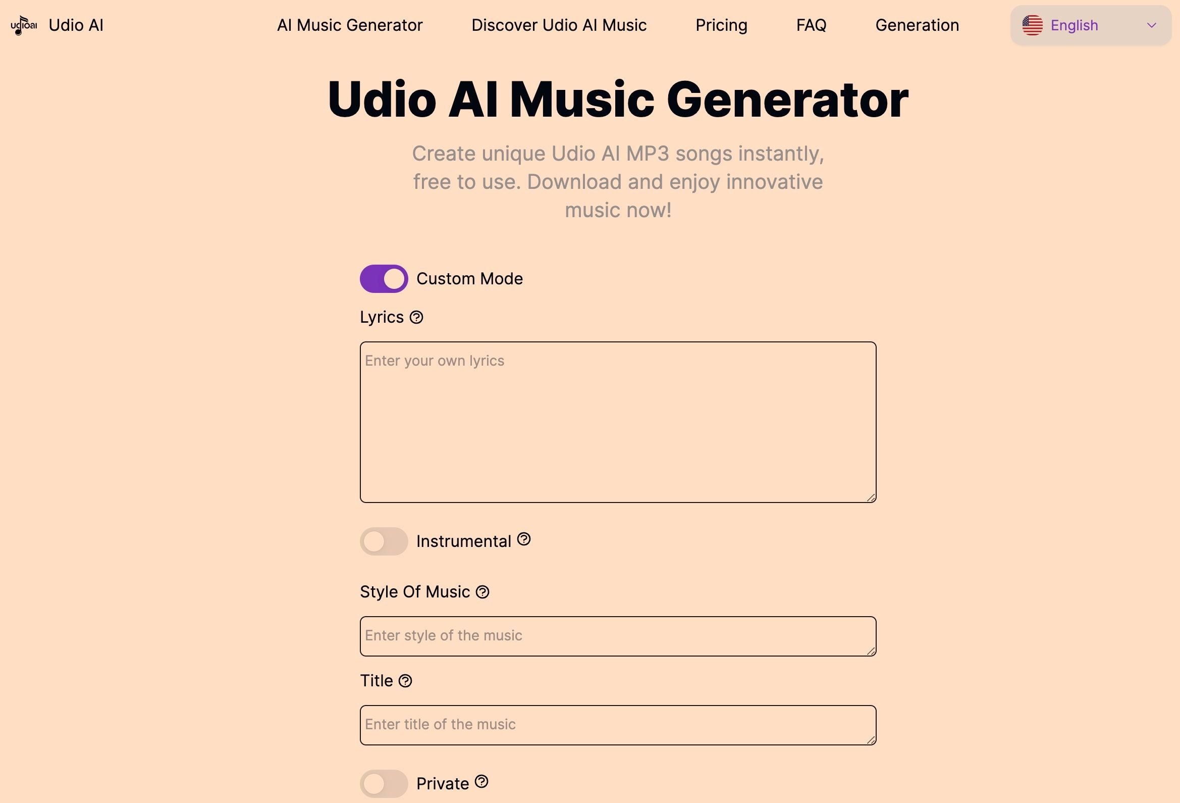 Udio AI: UdioAI - A Free AI Music Generator | AlternativeTo