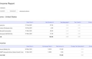 Sharesight screenshot 3