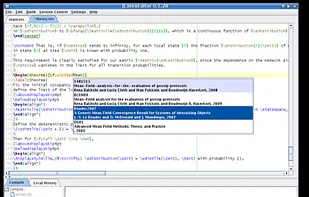 JLatexEditor screenshot 1