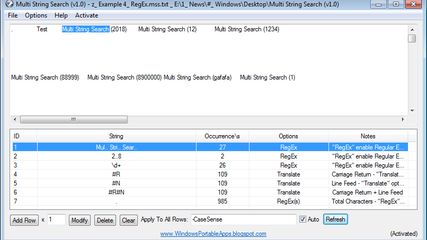 Multi String Search screenshot 1
