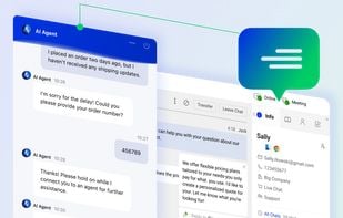 Comm100 Live Chat screenshot 1