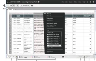 Acrobat.com Tables screenshot 1
