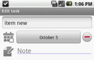 SSI gTasks ToDo screenshot 1