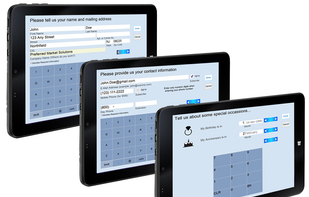 Simplified Data Collection using Customer Driven Tablet