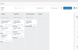 CRM and Deals pipeline