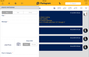 Partsgram screenshot 1