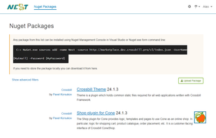 Crossbill Nest as a Nuget package source