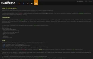 Information about Wallbase