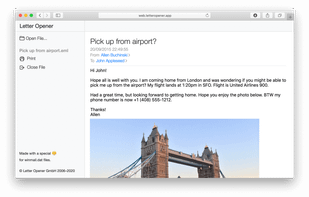 Letter Opener screenshot 1