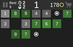 GamePlay of Balls Bricks Breaker: Falling Brick Demolition