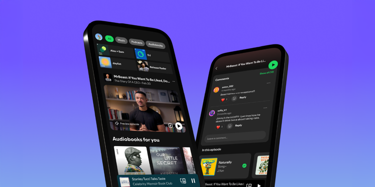 Spotify adds Following feed and personalized podcast picks to mobile app image