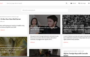 Shiori Bookmark Manager screenshot 1