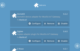 Mozilla WebThings Gateway screenshot 3