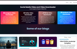 Home page of dosnloader tools