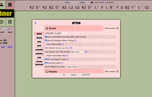 csTimer screenshot 1