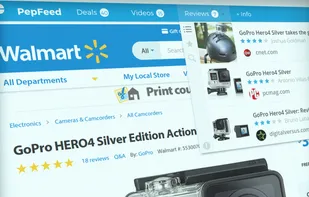Browser app working on Walmart.com