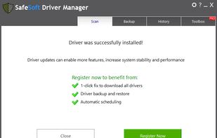 SafeSoft Driver Manager screenshot 3