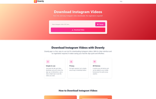 Downly - Instagram Video Downloader