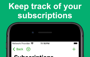 SubManager screenshot 1