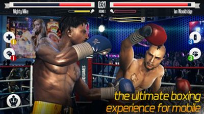 Real Boxing on Iphone(1)