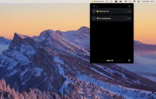 MenuBarTodoList screenshot 2