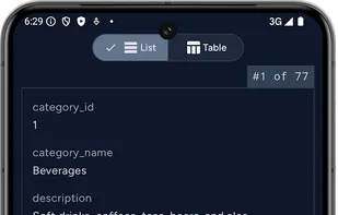 Selectable - PostgresQL Client screenshot 1