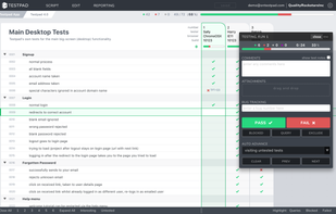 Simple test prompts. Easy test running collecting results, comments and links to bugs.