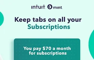 Mint.com screenshot 1