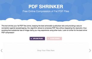 PDF Shrinker screenshot 1