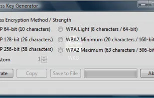 Wireless Password Generator screenshot 1