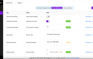 configbee databoard - dynamic configs & feature flags