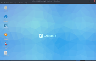 GalliumOS screenshot 1