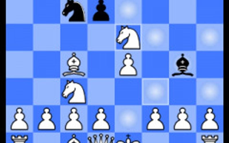 Chess puzzles presented at the GameKnot site.