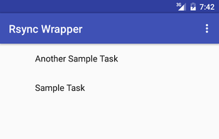Rsync Wrapper screenshot 1