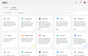 Connector list of 200+
