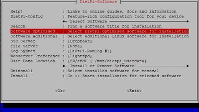 DietPi software installation tool